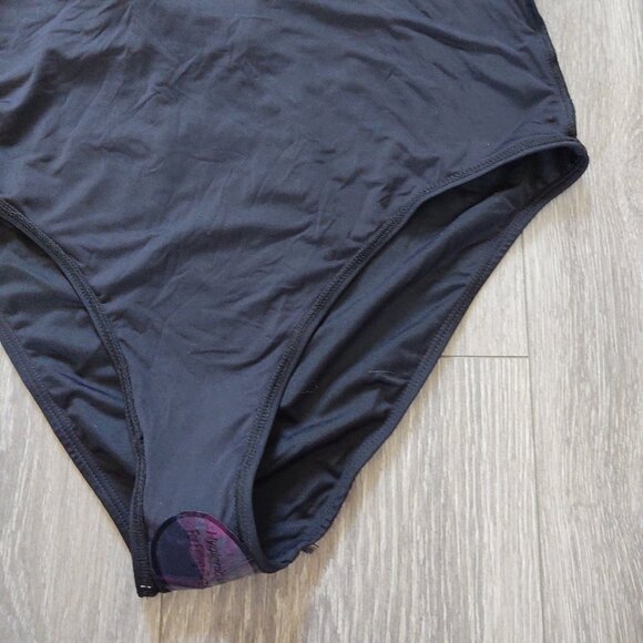 NWT Catherine Malandrino Deep V with Strappy Very Low Back One Piece Swimsuit - Picture 13 of 16